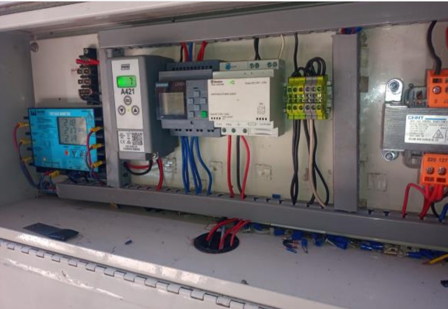 Panel de control industrial
